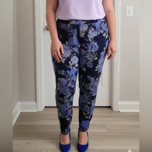 IMAN Palazzo Blue & purple Pants 1X